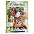 Malování podle čísel - Tygří rodinka PJS27