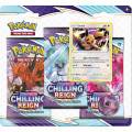 Pokémon TCG: Sword and Shield - Chilling Reign 3 Pack Blister - Eevee