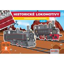 Vystřihovánka - Historické lokomotivy