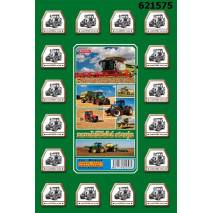 Pexeso 32 karet - motiv zemědělské stroje