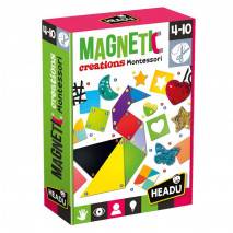 HEADU Montessori magnetické výtvory