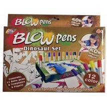 BLOW pens Foukací fixy - Dinosauři