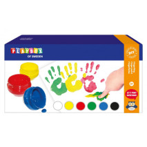 Playbox Prstové barvy 6x50ml