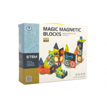 Magnetická stavebnice MAGIC MAGNETIC BLOCKS 66 dílků