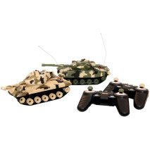 RC Tanková bitva - 2 tanky s dálkovým ovládáním