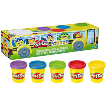 Hasbro Play-Doh Modelína zpátky do školy set 5 kelímků