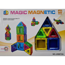 Magnetická stavebnice Magic Magnetic 40ks JH6872A