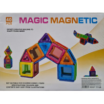 Magnetická stavebnice Magic Magnetic 40ks JH6872A