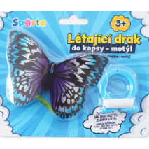 SPORTO Létající drak do kapsy - motýl 1ks