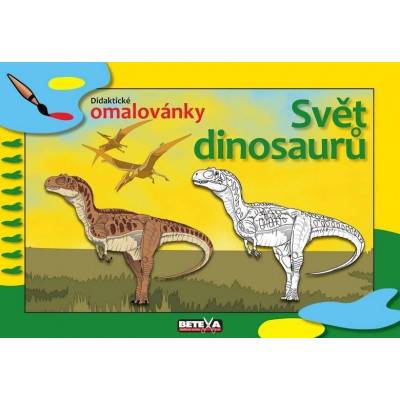 Didaktické omalovánky - Svět dinosaurů