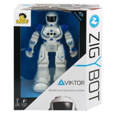 MaDe Robot Viktor na IR dálkové ovládání - modrý