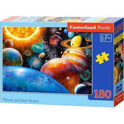 Puzzle 180 dílků - Planetky 18345