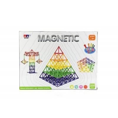 Magnetická stavebnice MAGNETIC 200 dílků