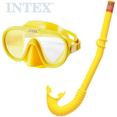 INTEX Potápěčský set Adventurer 8+ 55642 ŽLUTÁ