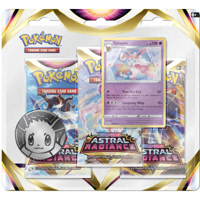 Pokémon TCG: Sword and Shield - Astral 3 Pack Blister - Sylveon