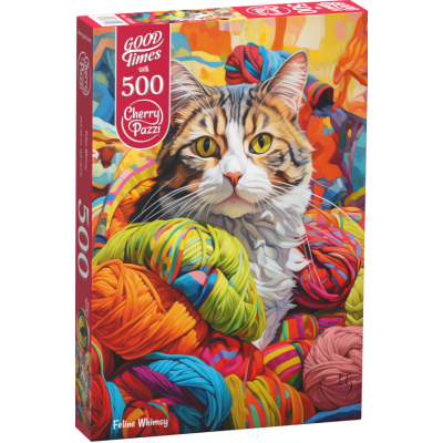 Puzzle 500 dílků - Kočičí rozmar 20098