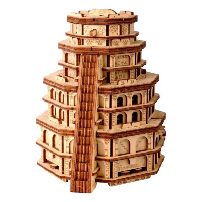 EscWelt Dřevěný hlavolam Quest Tower