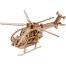 3D Dřevěná Helikoptéra - stavebnice